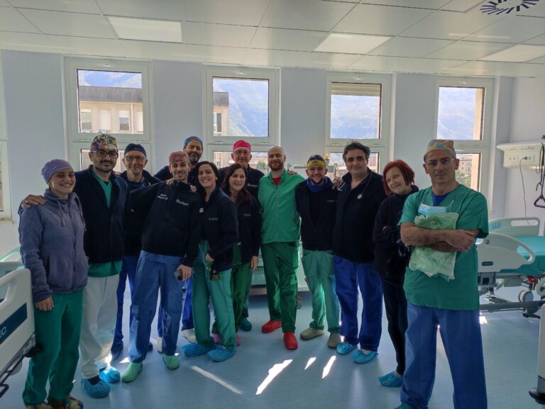 equipe chirurgica Da Vinci