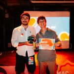 Simone Romano con Francesco Oreste